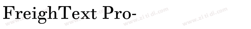 FreighText Pro字体转换